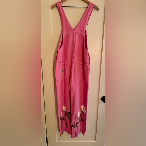 Big Bud Press California Poppy print overalls. Size Small (regular women’s M/L) - Picture 7 of 12